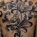 Tattoos - Henna Birds and Flowers - 95882